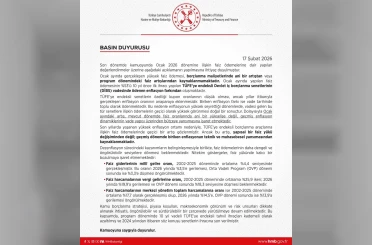 Hazine ve Maliye Bakanlığı: "Enflasyonun yüksek seyrettiği dönemlerde ödemelerin geçici olarak yüksek görünmesi doğal bir sonuçtur" 