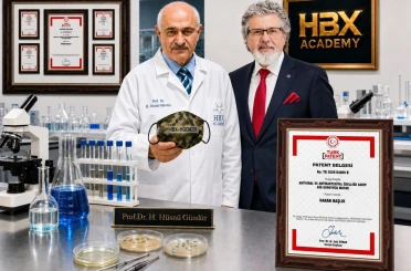 HBX Academy, "Antiviral ve antibakteriyel özelliğe sahip koruyucu maske’ patenti aldı 