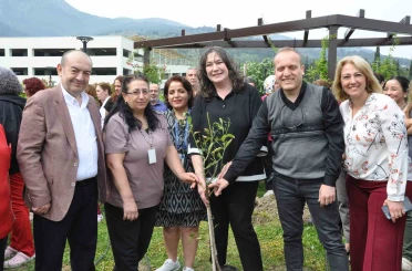 Hemşireler için ’Umut Bahçesi’ oluşturuldu 