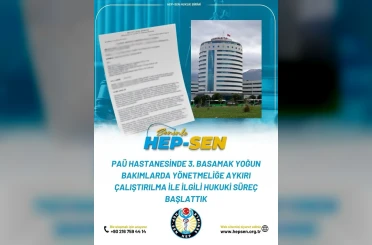 Hemşireler PAÜ Hastanesi’ne mevzuata aykırılık davası açtı 