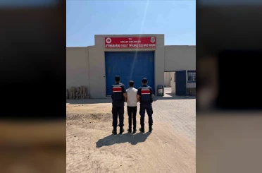 Hırsızlık suçundan hapis cezası ile aranan şahsı jandarma yakaladı 