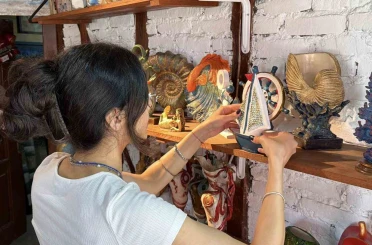 Hobisini mesleğe dönüştürdü, el emeği ile aile bütçesine katlı sağlıyor 
