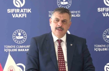 İçişleri Bakanı Çiftçi: "Sıfır atık konusunda Sıfır Atık Vakfımızla beraber iş ve güç birliği yapıyoruz" 