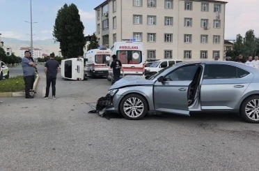 Iğdır’da araçlar çarpıştı: 4 yaralı 