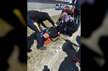 Iğdır’da otomobil takla attı: Sürücü yaralandı 