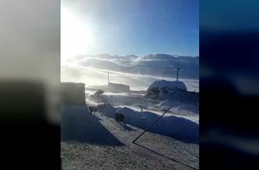 Iğdır’ın yüksek kesimlerinde tipi ve fırtına hayatı olumsuz etkiliyor 