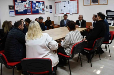 İl Milli Eğitim Müdürü Aydın, öğretmenlerle bir araya geldi 