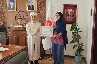 İl Müftülüğünde ihtida merasimi gerçekleştirildi
