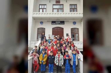 İlkokul öğrencileri, Kent Müzesi’nde tarihe yolculuk yaptı 