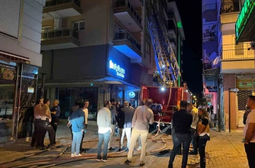 İncirliova’da ev yangını 