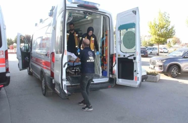 İnşaatta asansör boşluğuna düşen bir kişi yaralandı 
