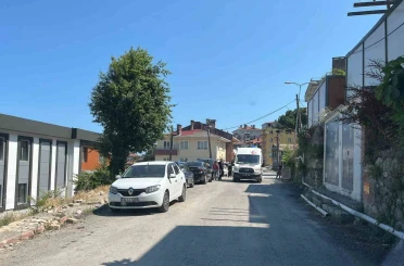 İnşaatta çalışırken yaralanan işçi hastaneye kaldırıldı 