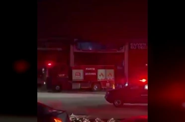 İş yeri yangını korkuttu 