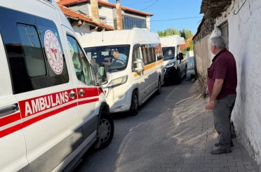 İşçi servisine çıkmadan kalp krizi geçiren şoför hayatını kaybetti 