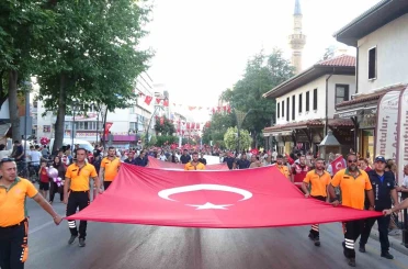 Isparta’da 15 Temmuz Demokrasi ve Milli Birlik Günü anıldı 