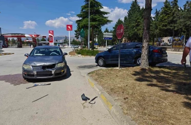 Isparta’da trafik kazası: 1 yaralı 
