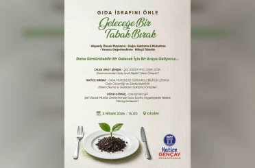 İsrafa ’dur’ demek için uzmanlar Didim’de buluşacak 