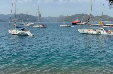 İsrail zulmüne uğrayan "Global Sumud Filosu"ndan bir grup Marmaris’e geldi 