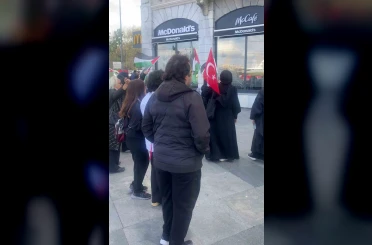 İstanbul’da İsrail protestoları sürüyor 
