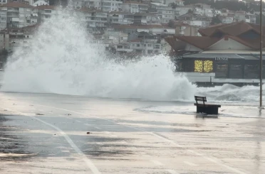 İstanbul’da lodos etkili oluyor 
