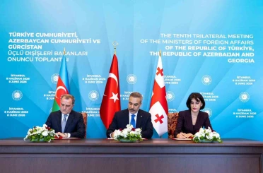 İstanbul’da Türkiye-Azerbaycan-Gürcistan arasında İstanbul Bildirisi imzalandı 