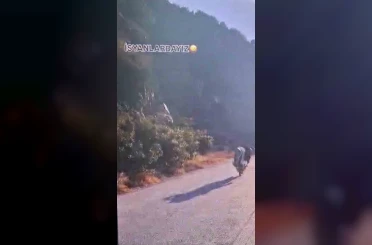 ‘İsyanlardayız’ yazılı video paylaşımları yapan motosikletliye ceza uygulandı 