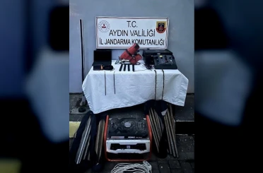 İzinsiz kazı yapan 5 kişi suçüstü yakalandı 