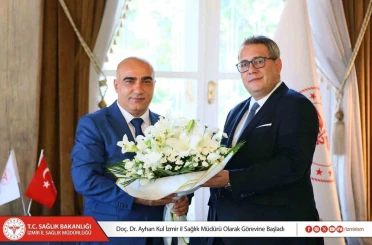 İzmir İl Sağlık Müdürü Ayhan Kul görevine başladı 