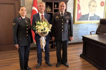 Jandarma Teşkilatı’nın 187. yılında Kaymakam Sırmalı’dan anlamlı kabul 