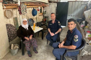 Jandarmadan gazi ve şehit ailelerine vefa 