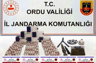 Jandarmadan Ordu ve Samsun’da uyuşturucu operasyonu: 7 tutuklama 