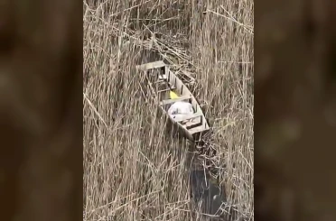 Kaçak avcılara dronlu takip 