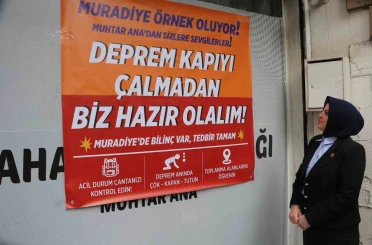 Kadın muhtardan anlamlı çalışma