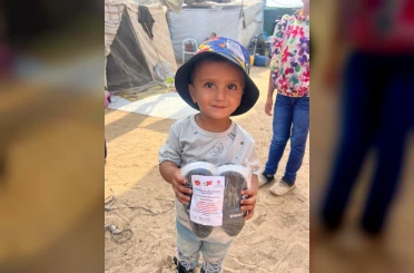 Kadınların desteği Gazzeli çocuklara ulaştı 