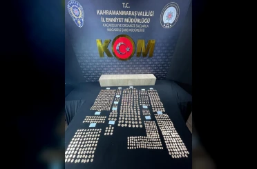Kahramanmaraş’ta sahte altın operasyonu: 977 parça sahte altın ele geçirildi