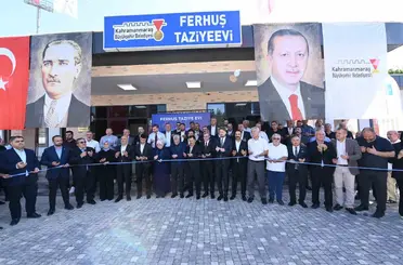 Kahramanmaraş’ta Ferhuş Taziyeevi hizmete açıldı
