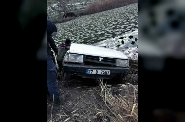 Kahramanmaraş’ta gölete düşen otomobil sürücüsü hayatını kaybetti 
