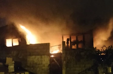 Kahramanmaraş’ta iş yeri yangını 