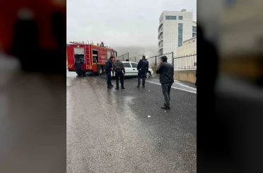 Kahramanmaraş’ta park halindeki otomobil alev aldı 