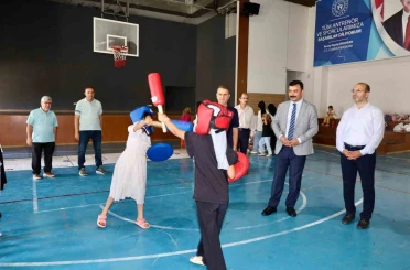 Kahta Kaymakamı Soysal yaz kulübü öğrencileriyle buluştu 