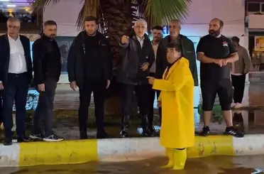Kahta’da şiddetli sağanak hayatı olumsuz etkiledi
