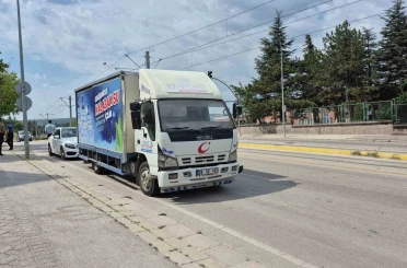 Kalabak su kamyonunun çarptığı 9 yaşındaki çocuk ağır yaralandı 