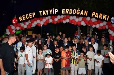 Kaman’da Recep Tayyip Erdoğan Parkı hizmete açıldı
