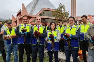 Kampüste 200 sülün doğayla buluştu
