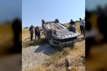Kamyonet takla attı: 4 yaralı 