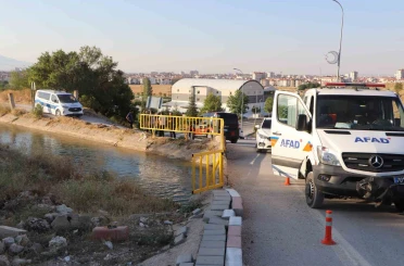 Kanalda akıntıya kapılan 2 çocuğu itfaiye ve AFAD kurtardı 