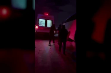 Kangal Termik Santrali işçilerini taşıyan servis kaza yaptı: 6 işçi yaralandı 