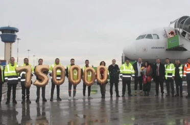 Kapadokya hava limanı rekor kırdı 