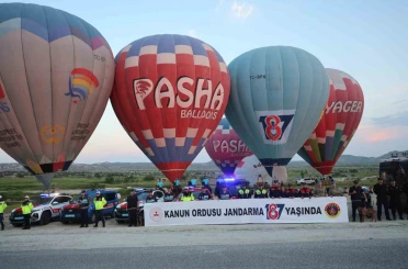 Kapadokya semalarında JÖAK’tan nefes kesen gösteri 