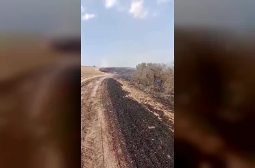 Kapaklı’da çıkan yangında 8 dönüm arazi kül oldu 